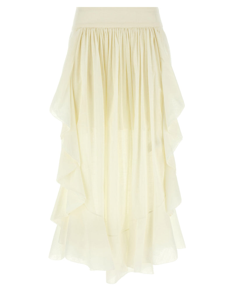 Zimmermann Acacia Ruffle Skirt Glam Steals