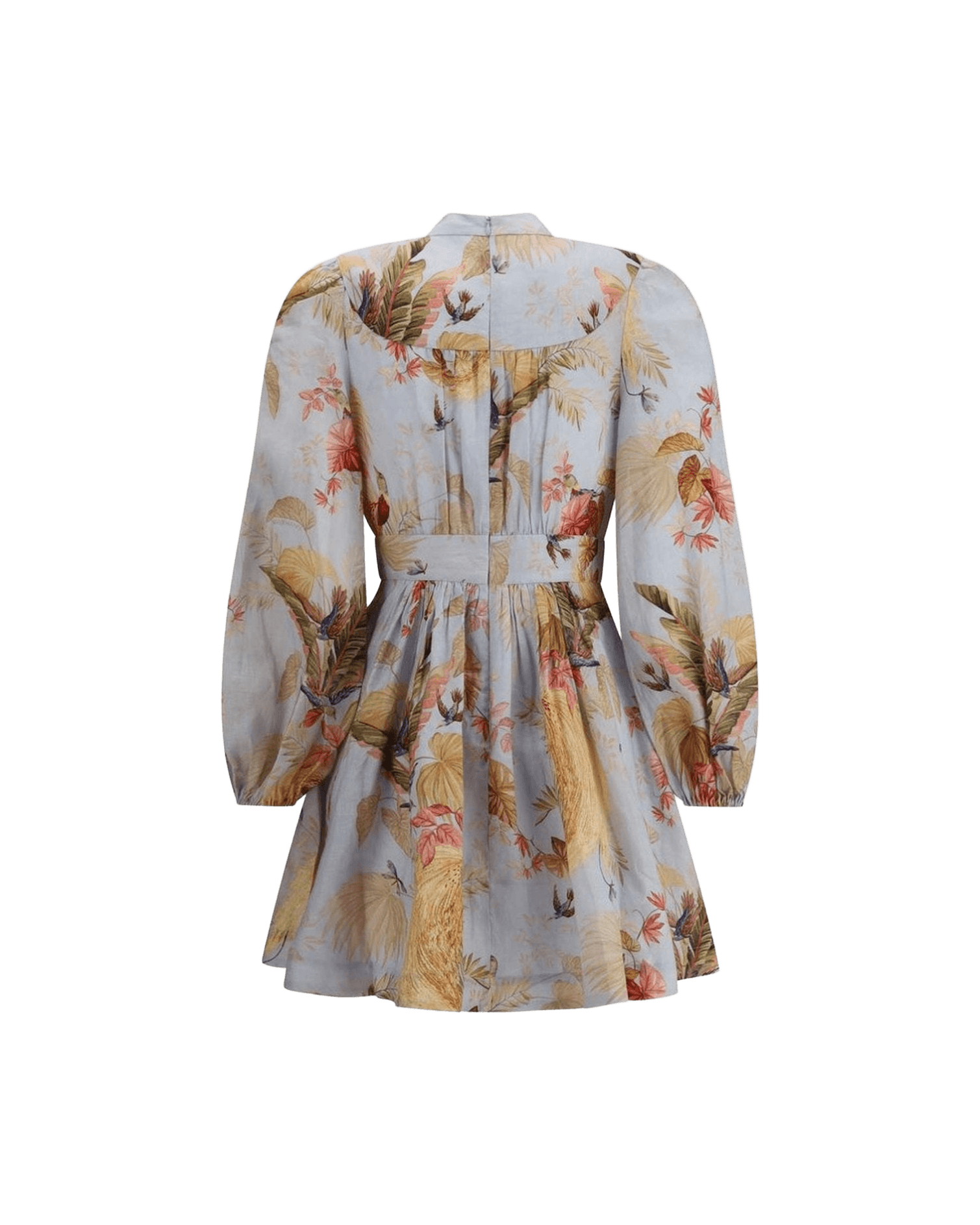 Zimmermann Ascension Plunge Mini Dress Glam Steals