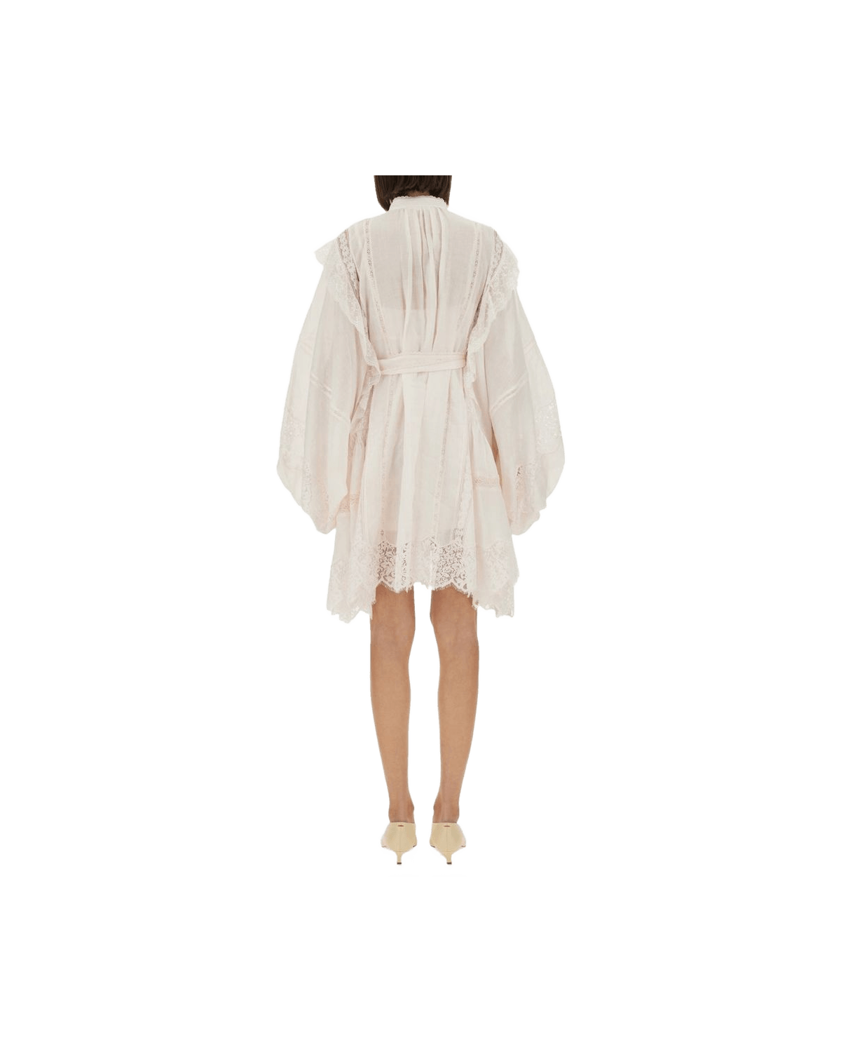 Zimmermann Beige Cotton Casual Dress Glam Steals