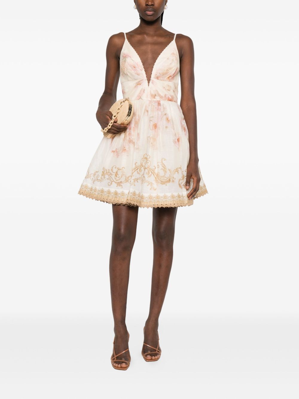 Zimmermann Beige Dress Glam Steals
