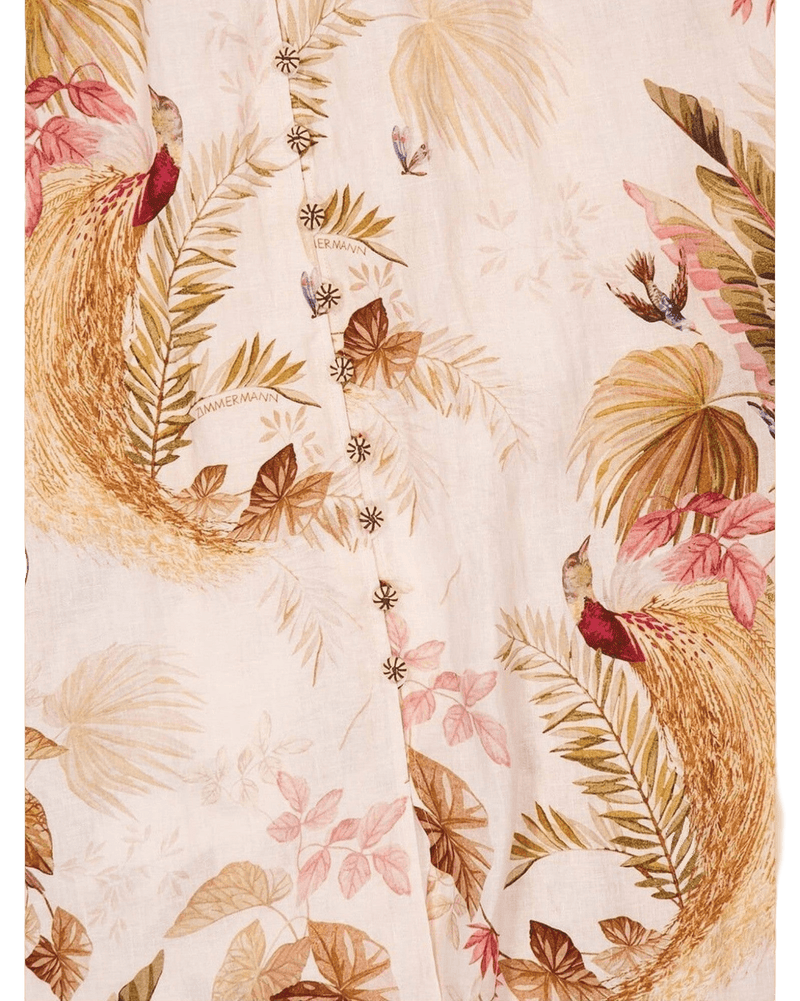 Zimmermann Dress Beige Glam Steals