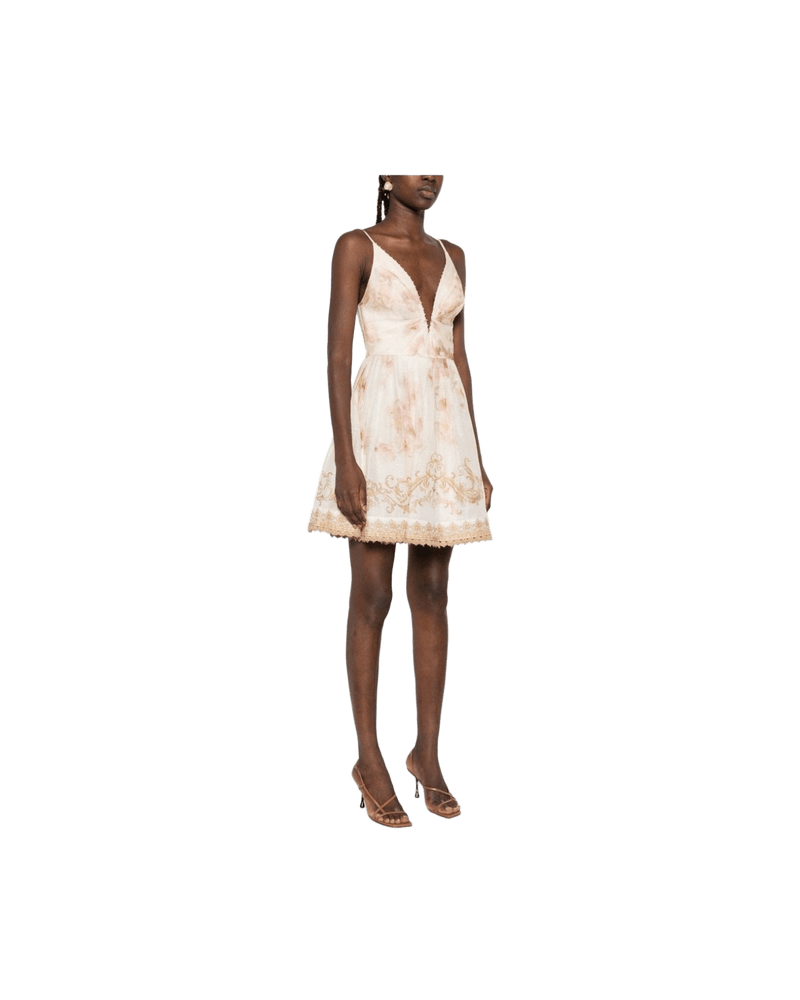 Zimmermann Dress Beige Glam Steals