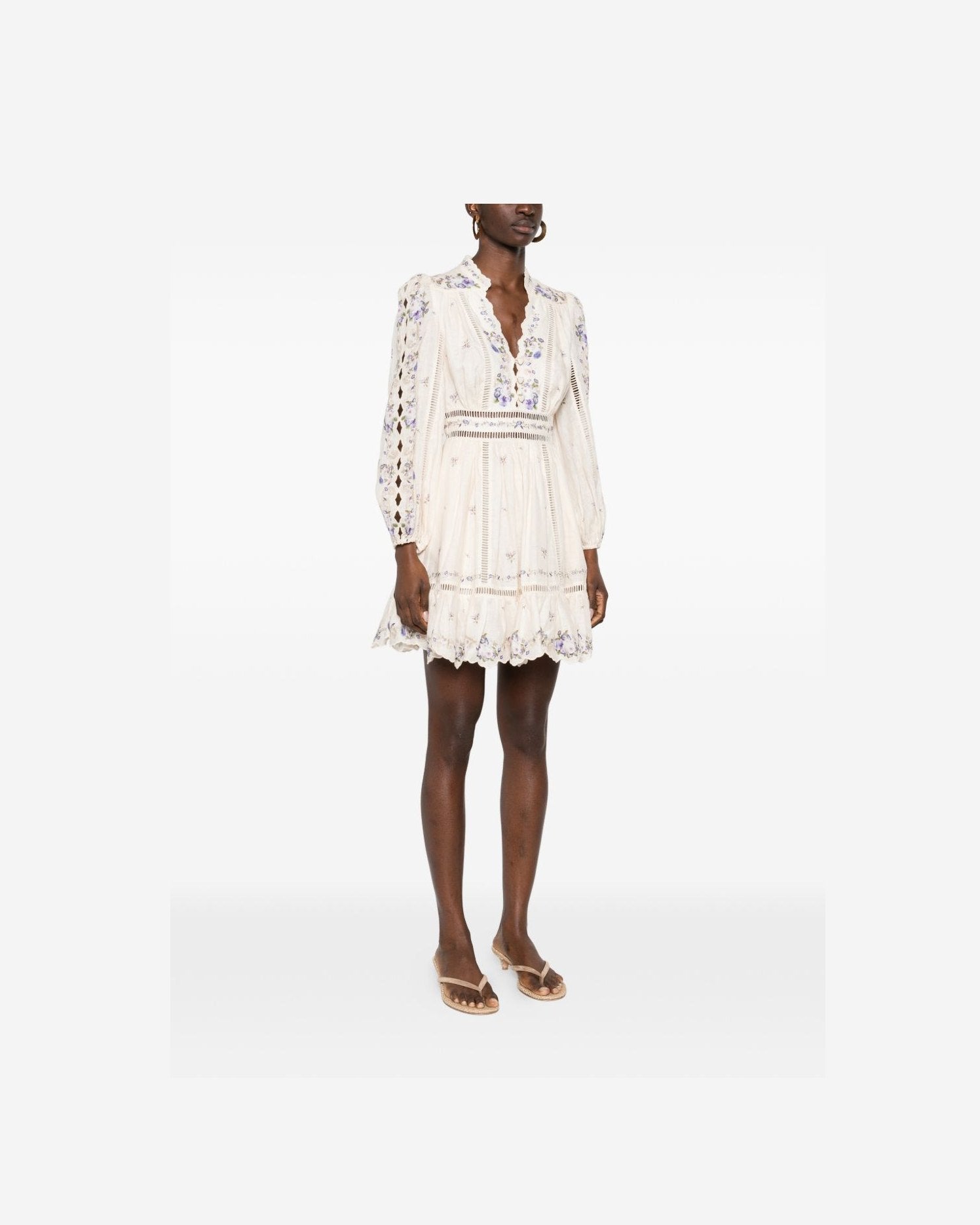 Zimmermann Beige Dress Glam Steals