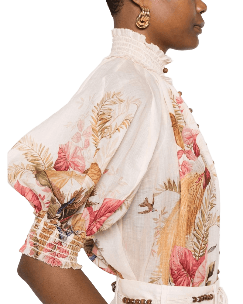 Zimmermann Shirt Beige Glam Steals