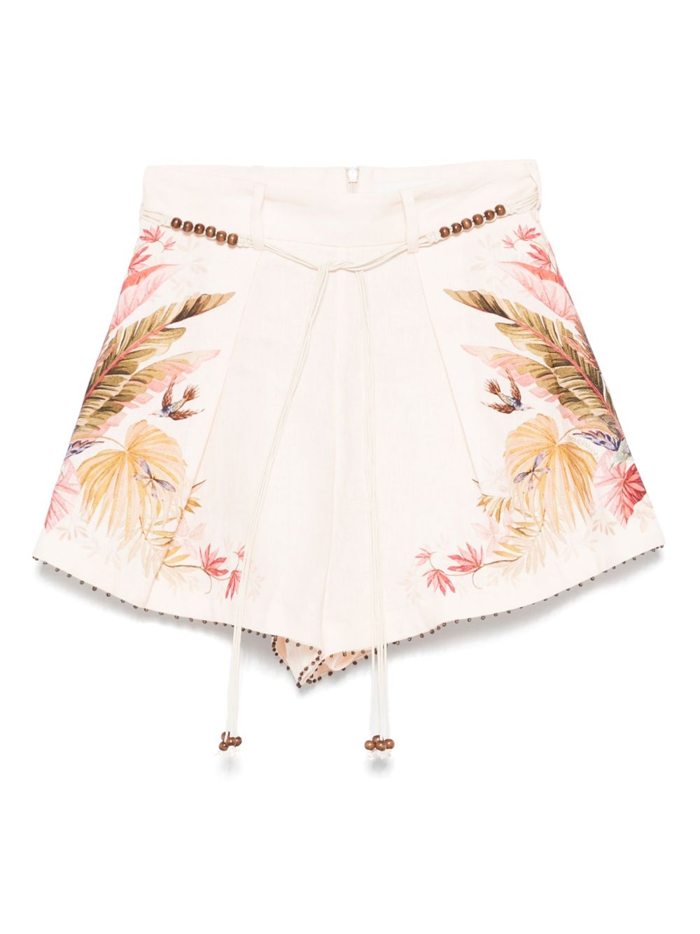 Zimmermann Beige Shorts Glam Steals