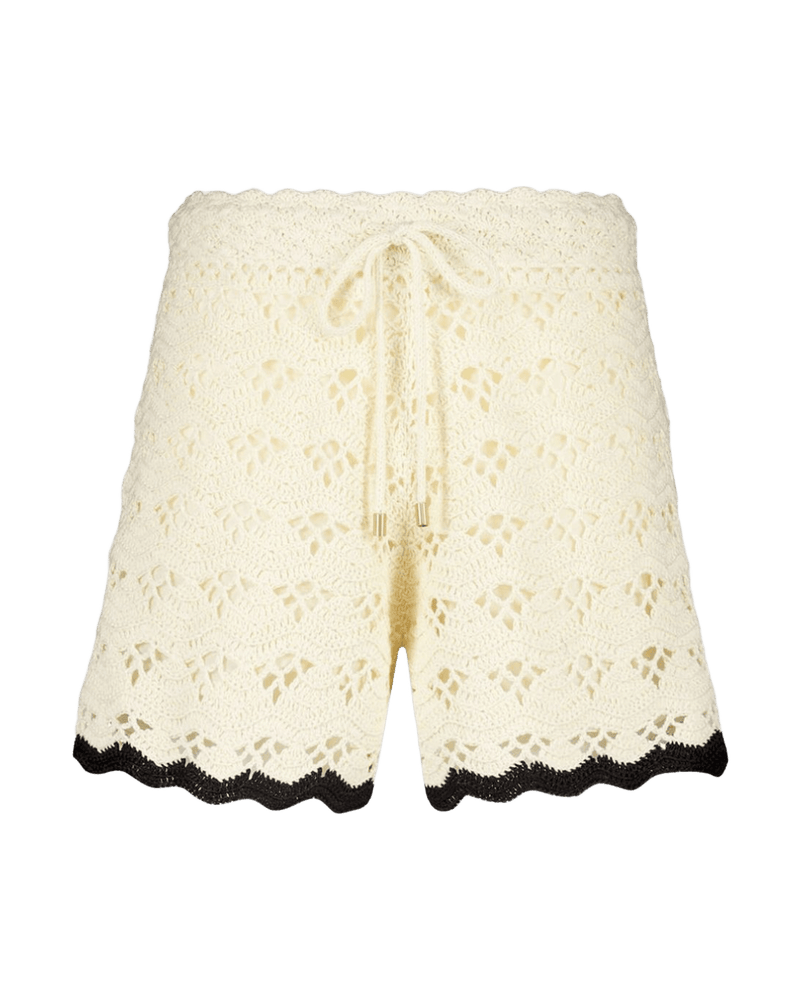 Zimmermann Shorts Beige Glam Steals
