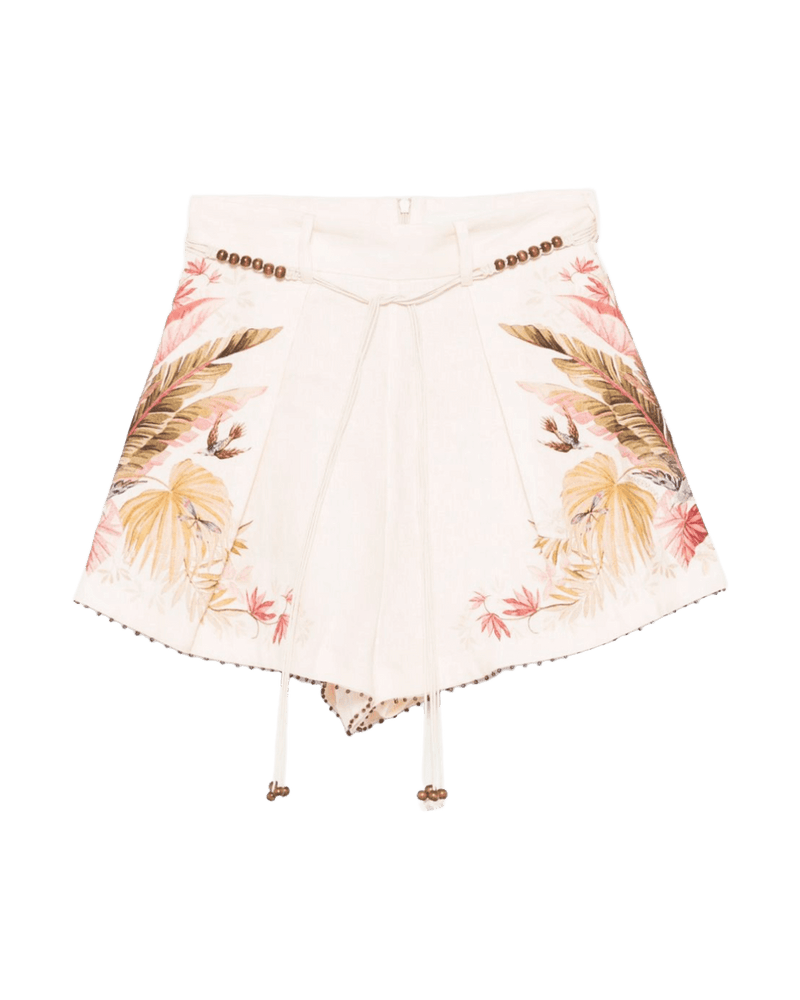 Zimmermann Shorts Beige Glam Steals