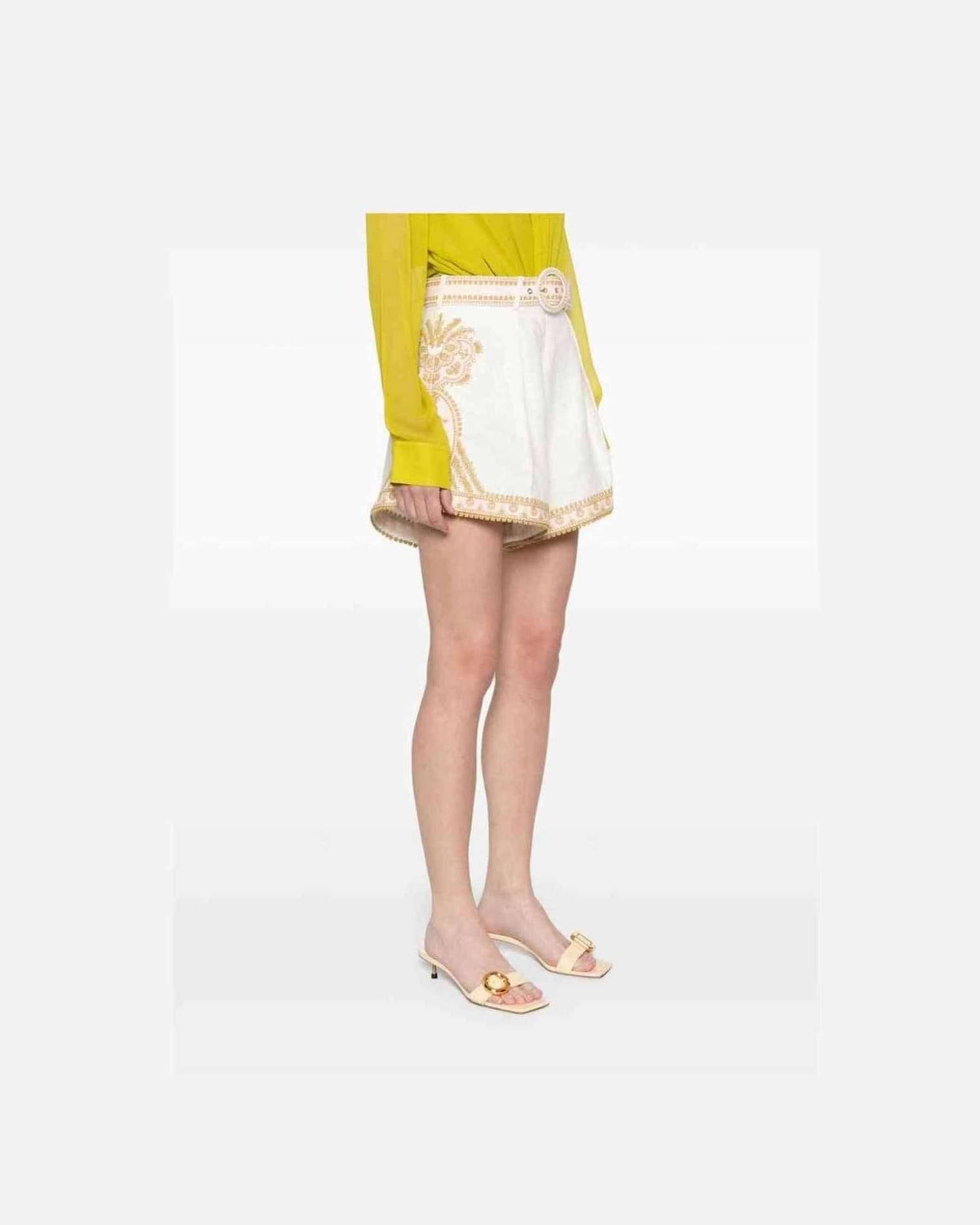 Zimmermann Beige Shorts Glam Steals