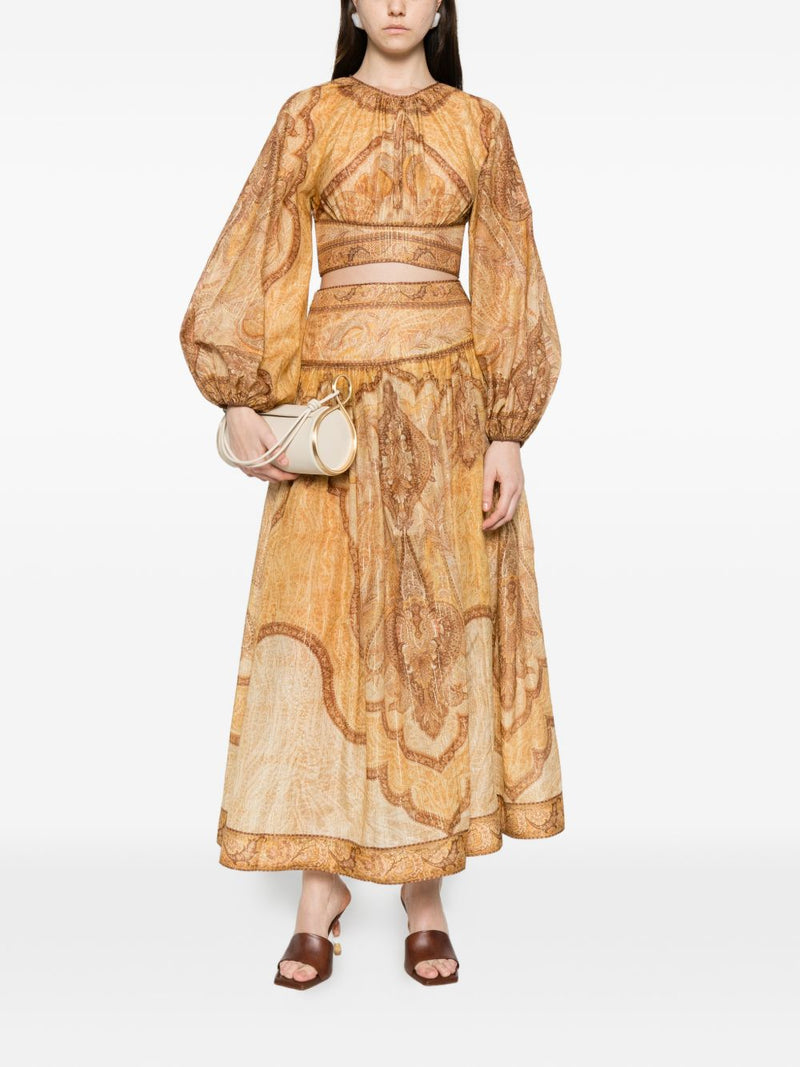 Zimmermann Beige Skirt