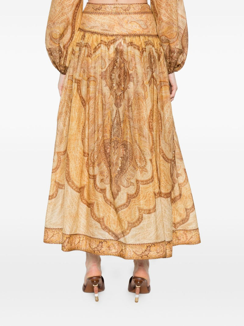 Zimmermann Beige Skirt