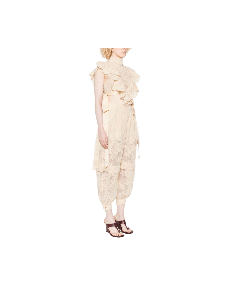 Zimmermann Beige Top Glam Steals