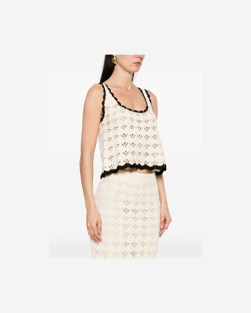 Zimmermann Beige Top Glam Steals