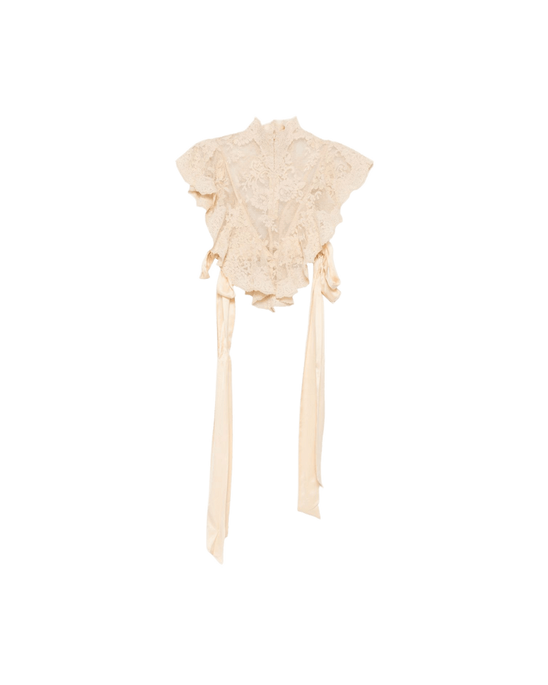 Zimmermann Beige Top Glam Steals