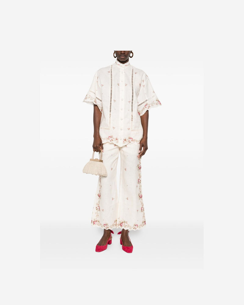 Zimmermann Beige Trouser Glam Steals