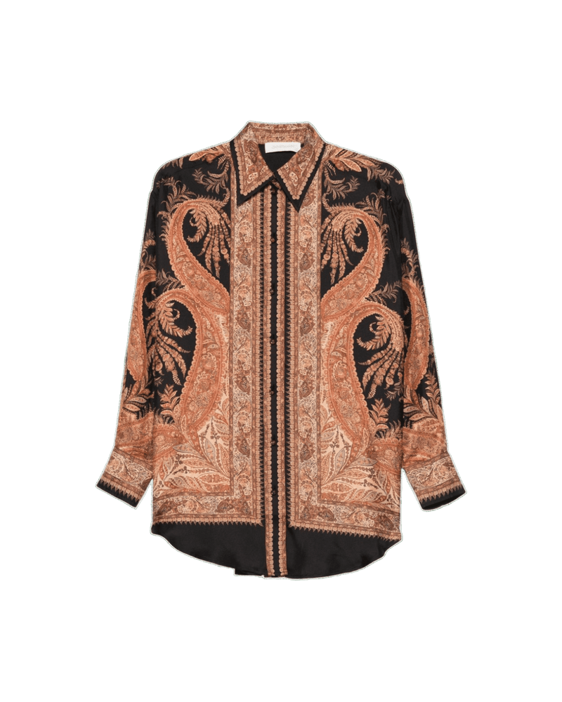 Zimmermann Shirt Black Glam Steals