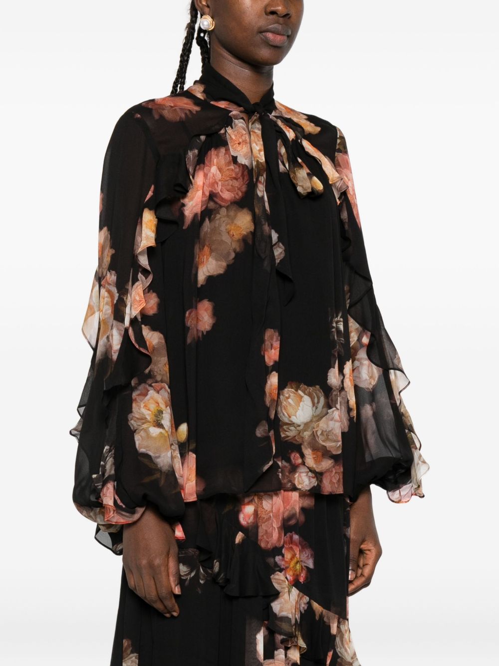 Zimmermann Black Shirt Glam Steals