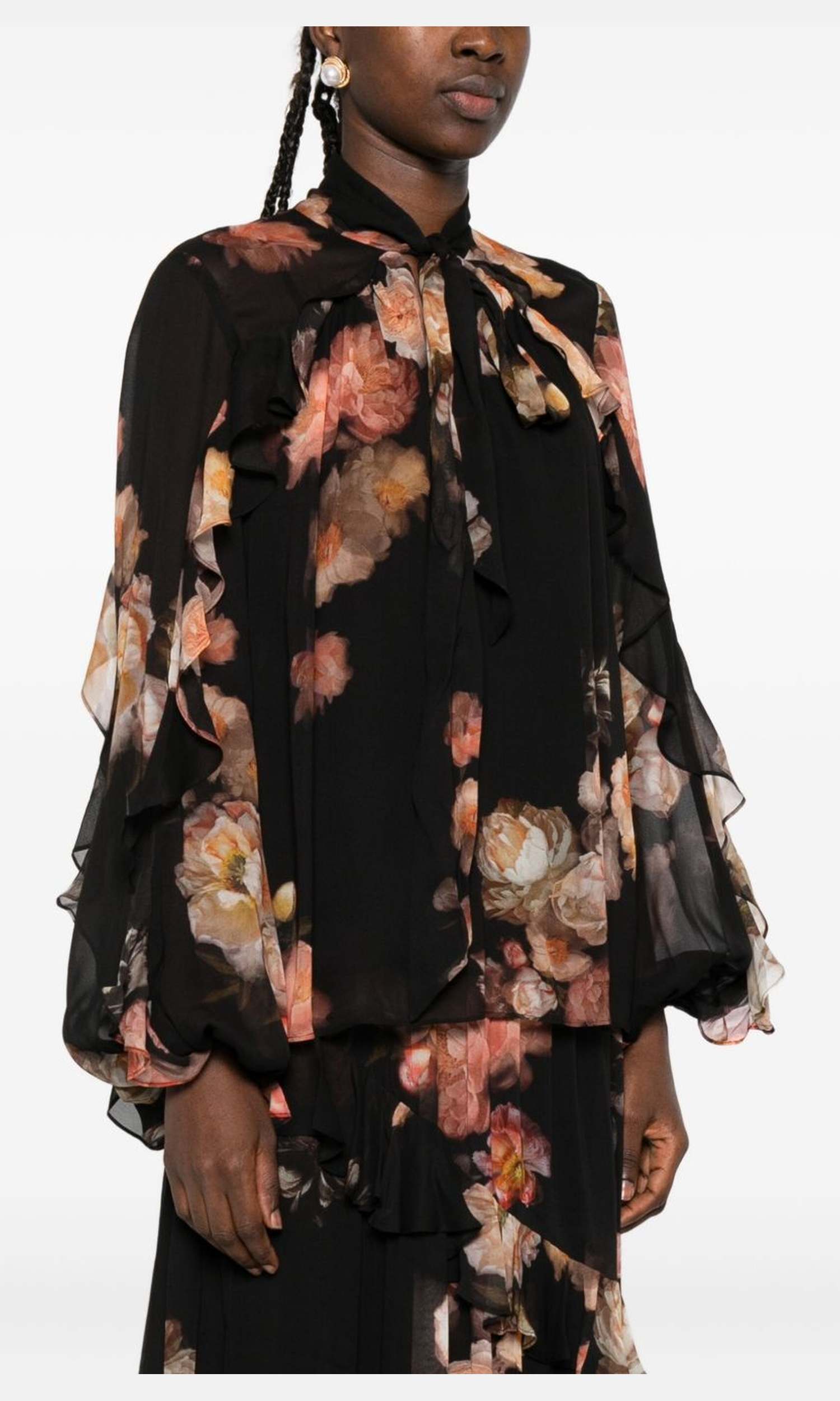 Zimmermann Black Shirt Glam Steals