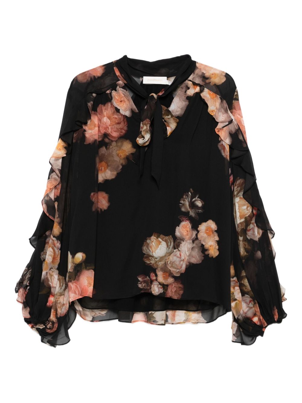 Zimmermann Black Shirt Glam Steals