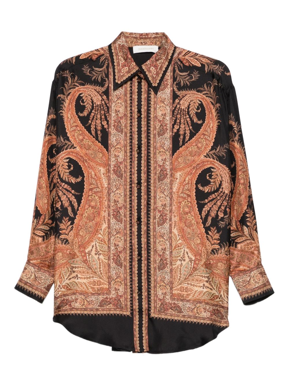 Zimmermann Black Shirt Glam Steals