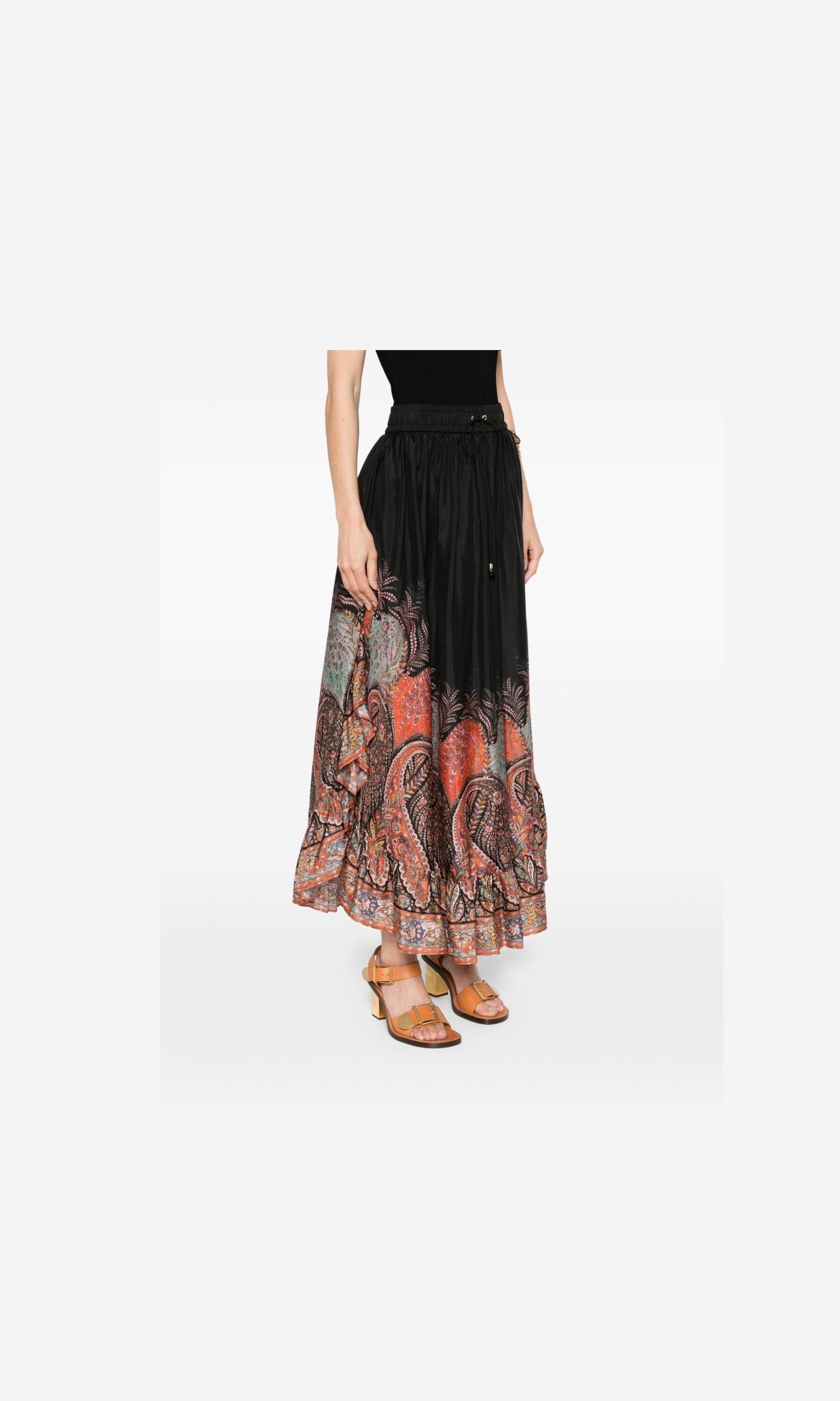 Zimmermann Black Skirt Glam Steals