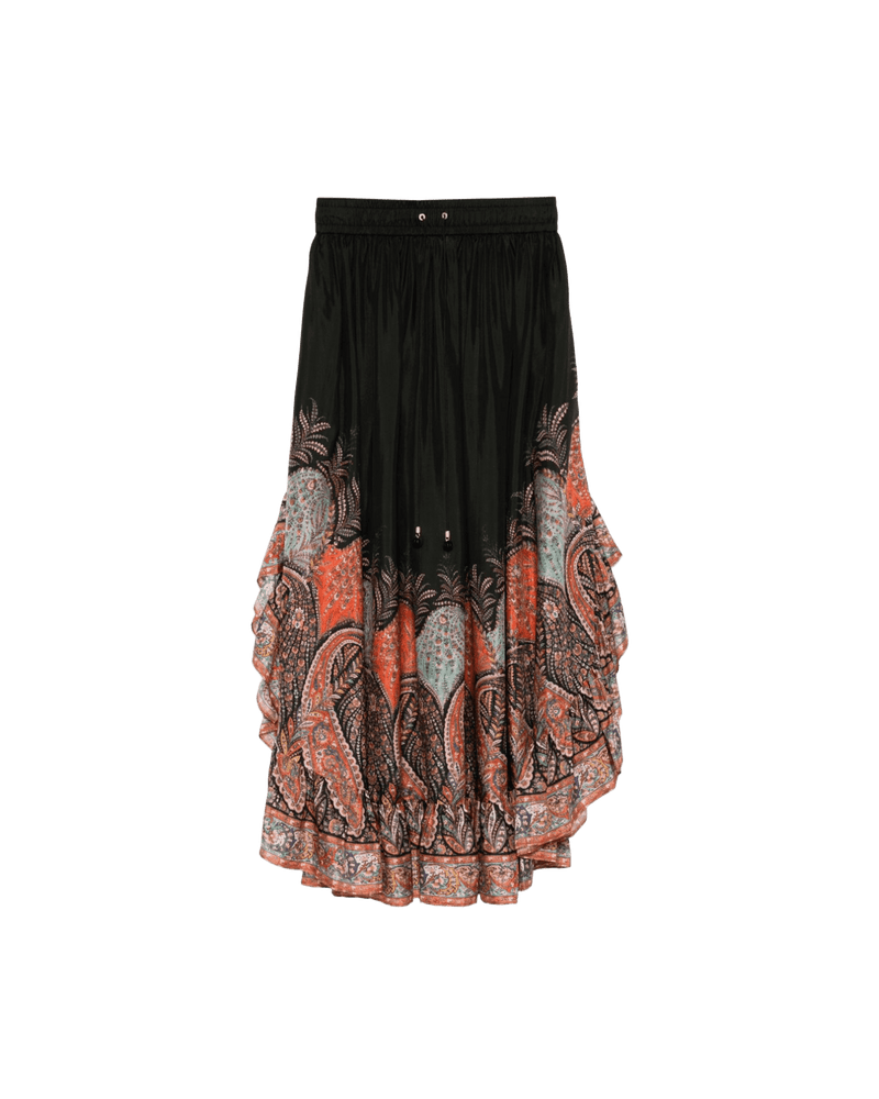 Zimmermann Skirt Black Glam Steals