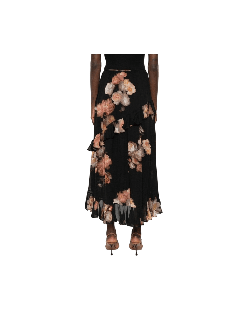 Zimmermann Skirt Black Glam Steals