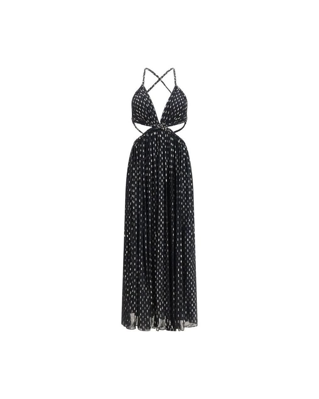 Zimmermann Black Viscose Long Dress 