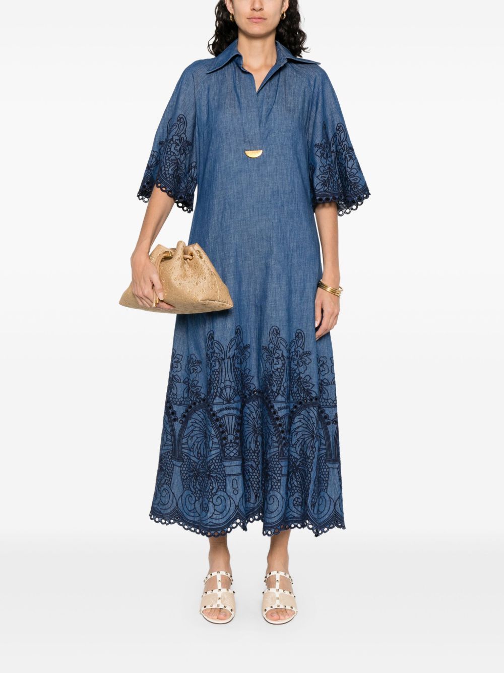 Zimmermann Blue Dress Glam Steals