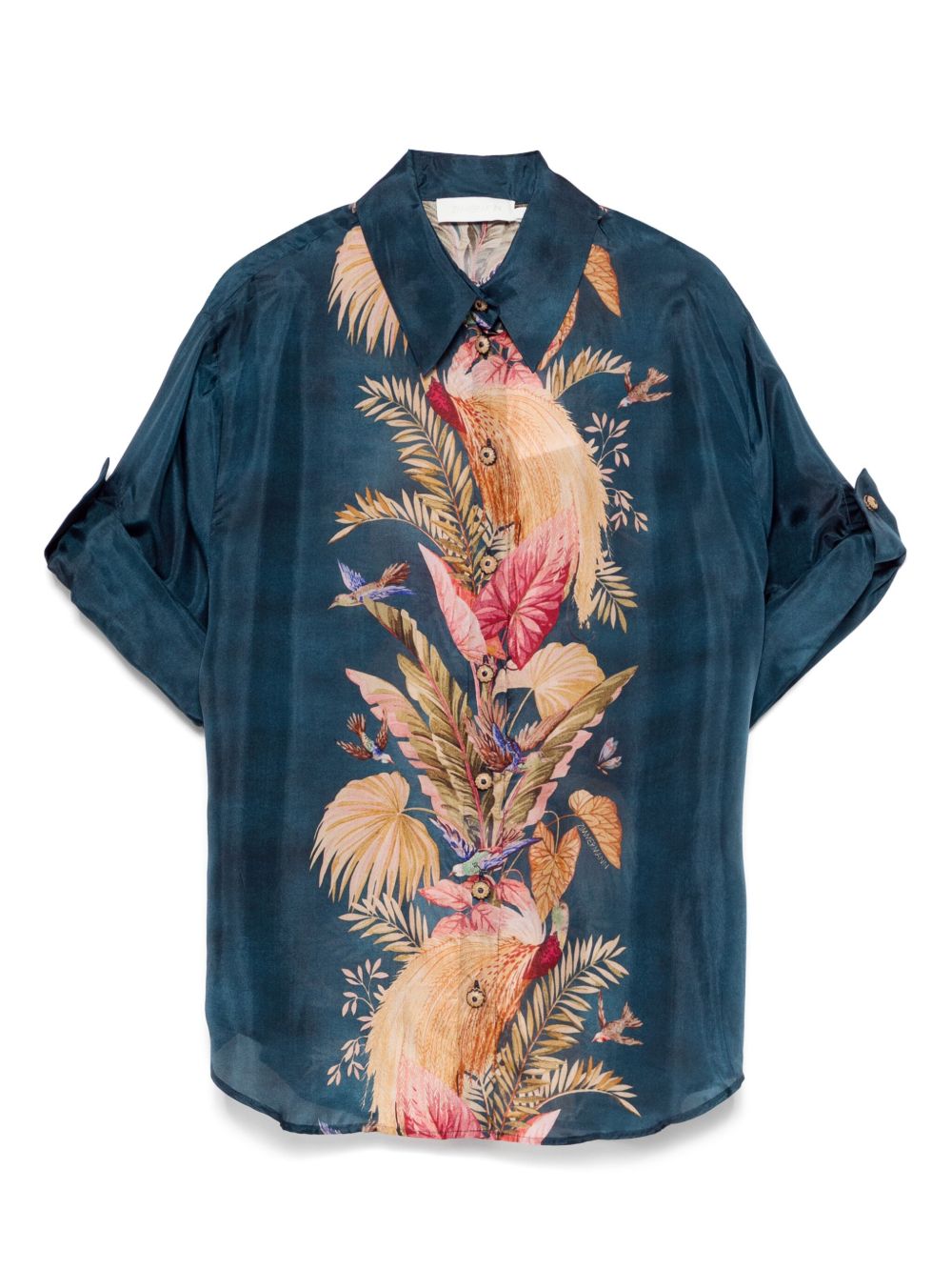 Zimmermann Blue Shirt Glam Steals