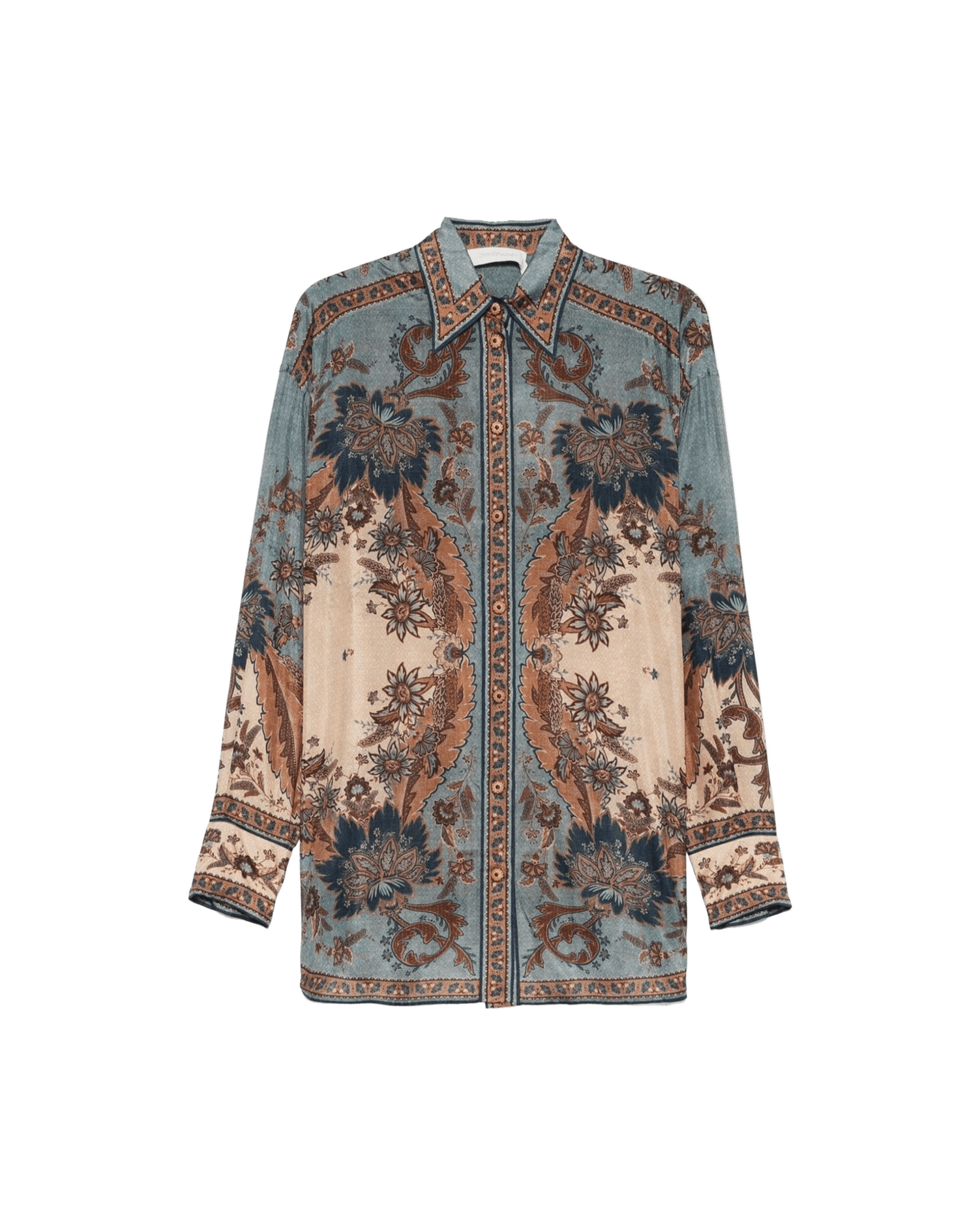 Zimmermann Blue Shirt Glam Steals