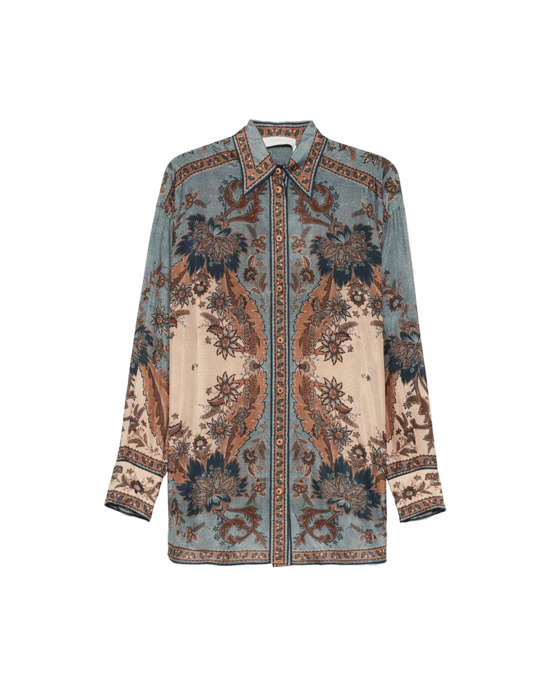 Zimmermann Shirt Blue Glam Steals