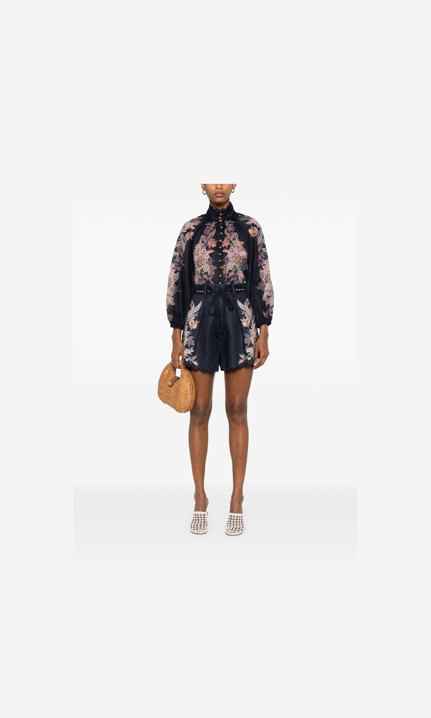 Zimmermann Blue Shirt Glam Steals