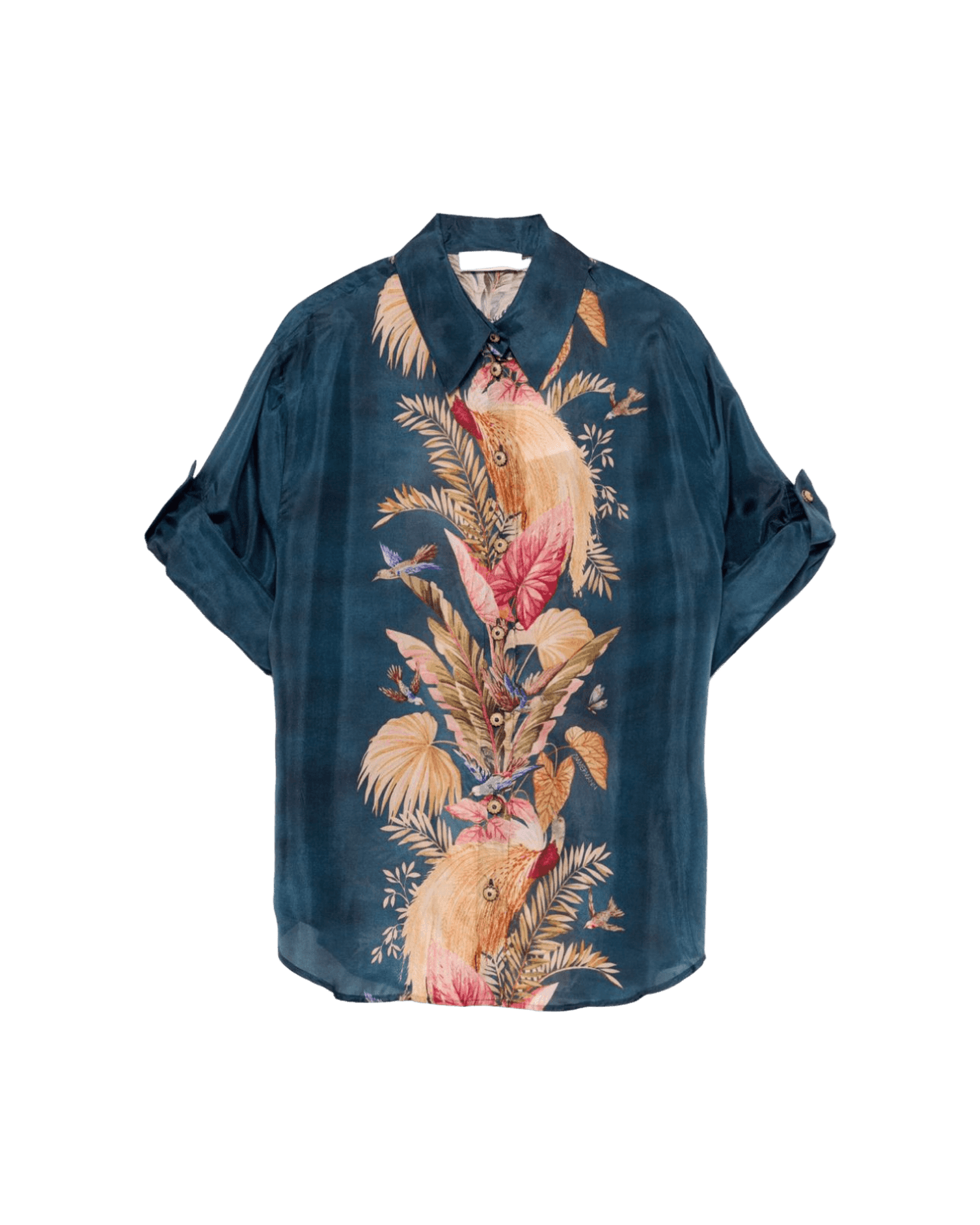 Zimmermann Blue Shirt Glam Steals