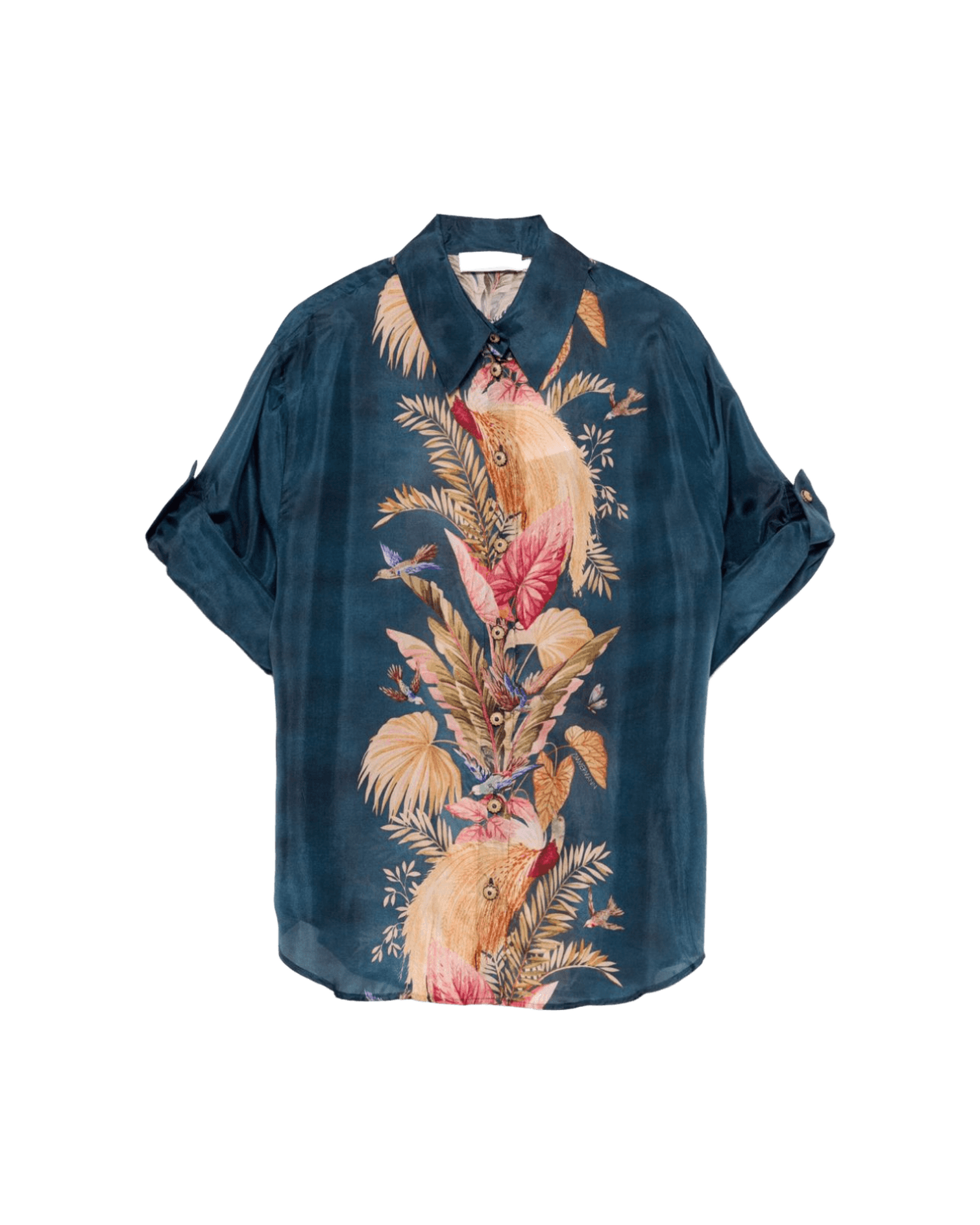 Zimmermann Blue Shirt Glam Steals