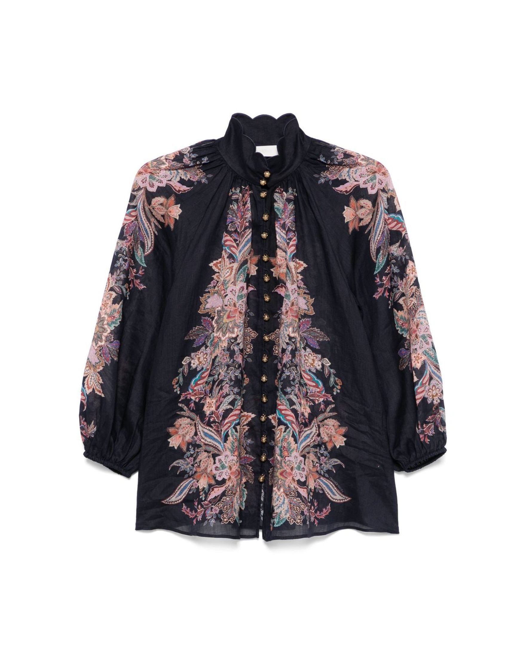 Zimmermann Blue Shirt Glam Steals