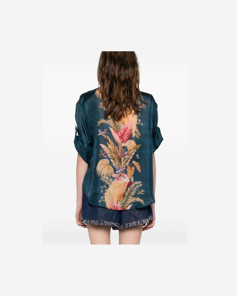 Zimmermann Blue Shirt Glam Steals