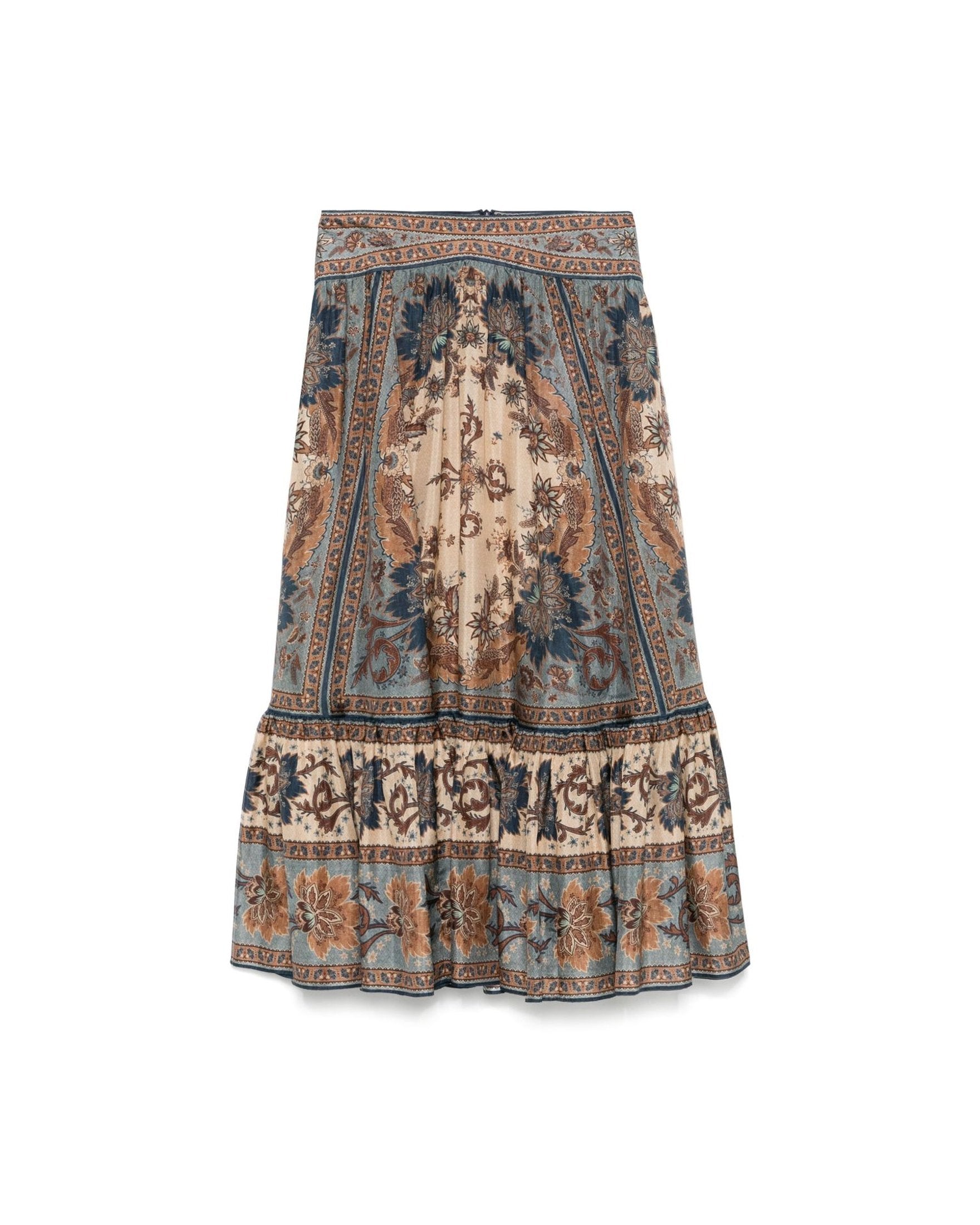 Zimmermann Blue Skirt Glam Steals