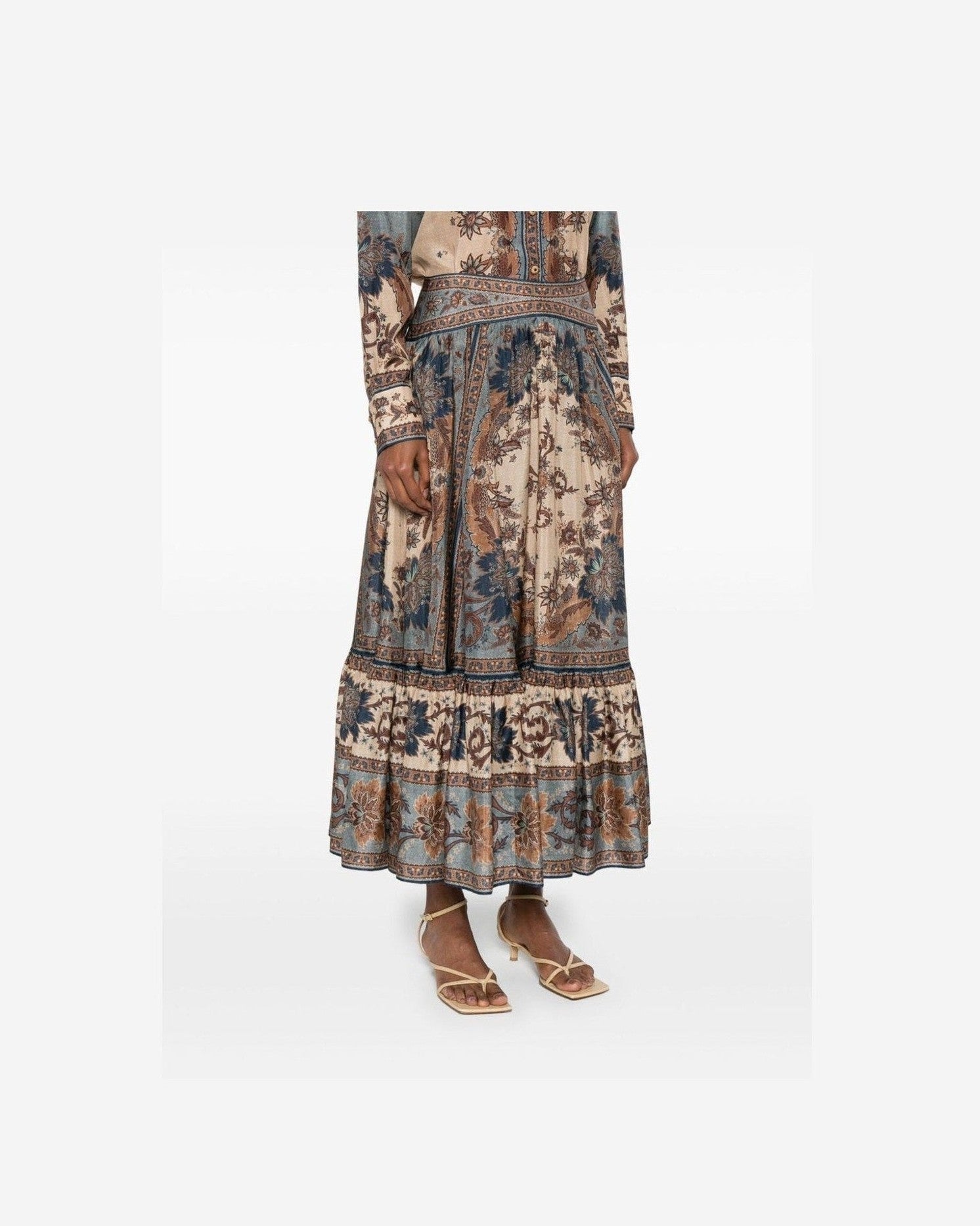 Zimmermann Blue Skirt Glam Steals