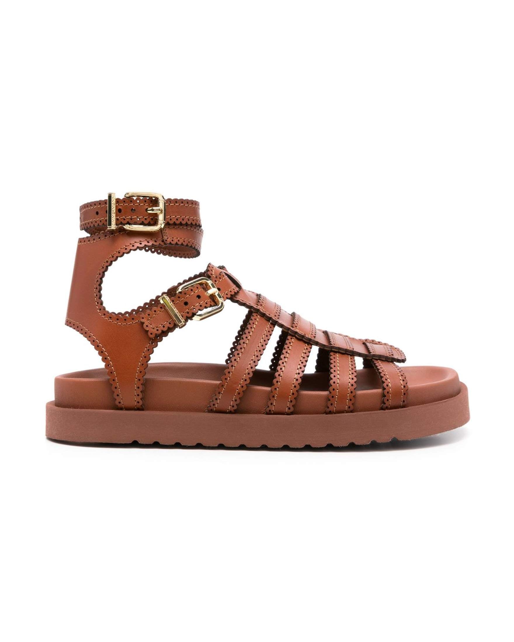 Zimmermann Brown Sandals Glam Steals