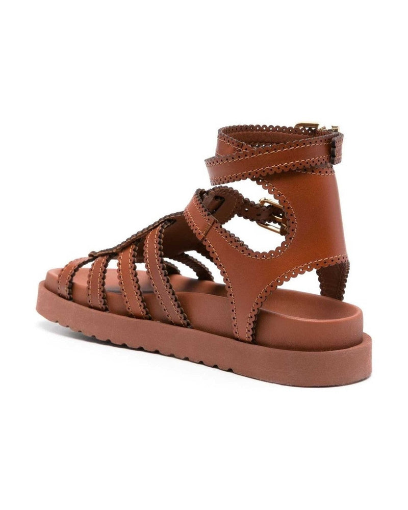 Zimmermann Brown Sandals Glam Steals
