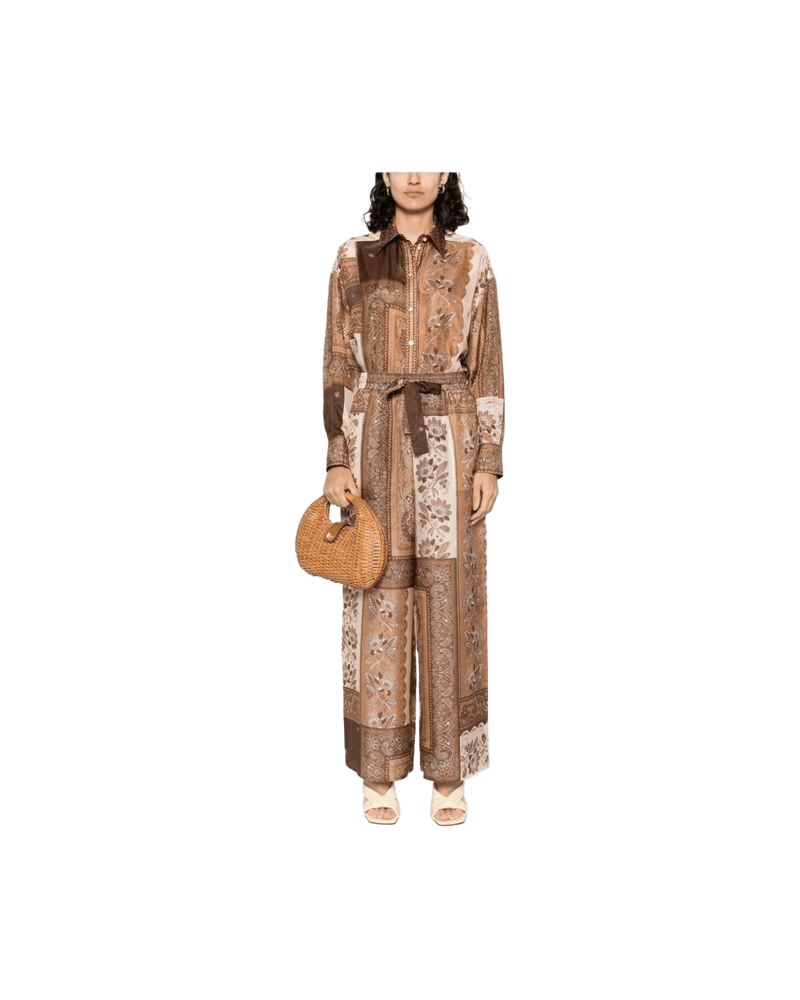 Zimmermann Shirt Brown Glam Steals