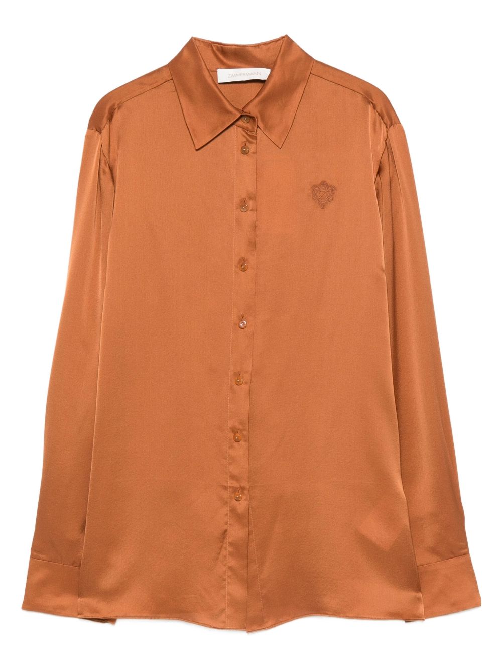 Zimmermann Brown Shirt Glam Steals