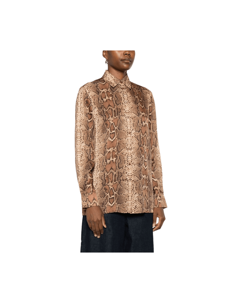 Zimmermann Brown Shirt Glam Steals