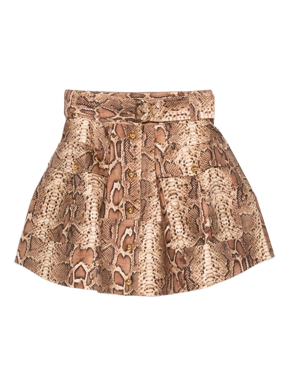 Zimmermann Brown Skirt Glam Steals