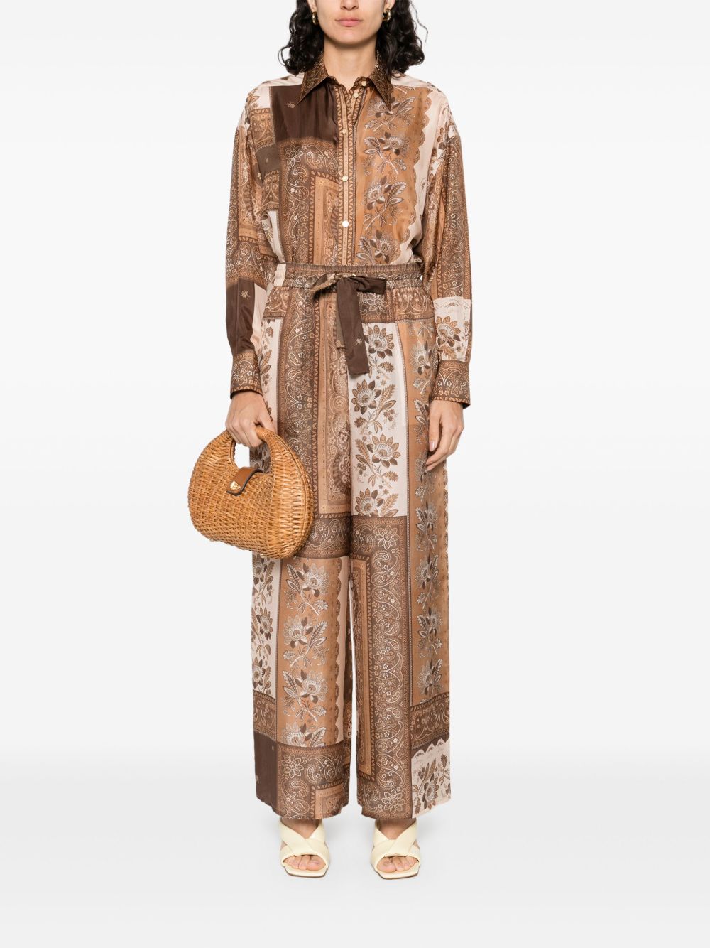 Zimmermann Brown Trouser Glam Steals