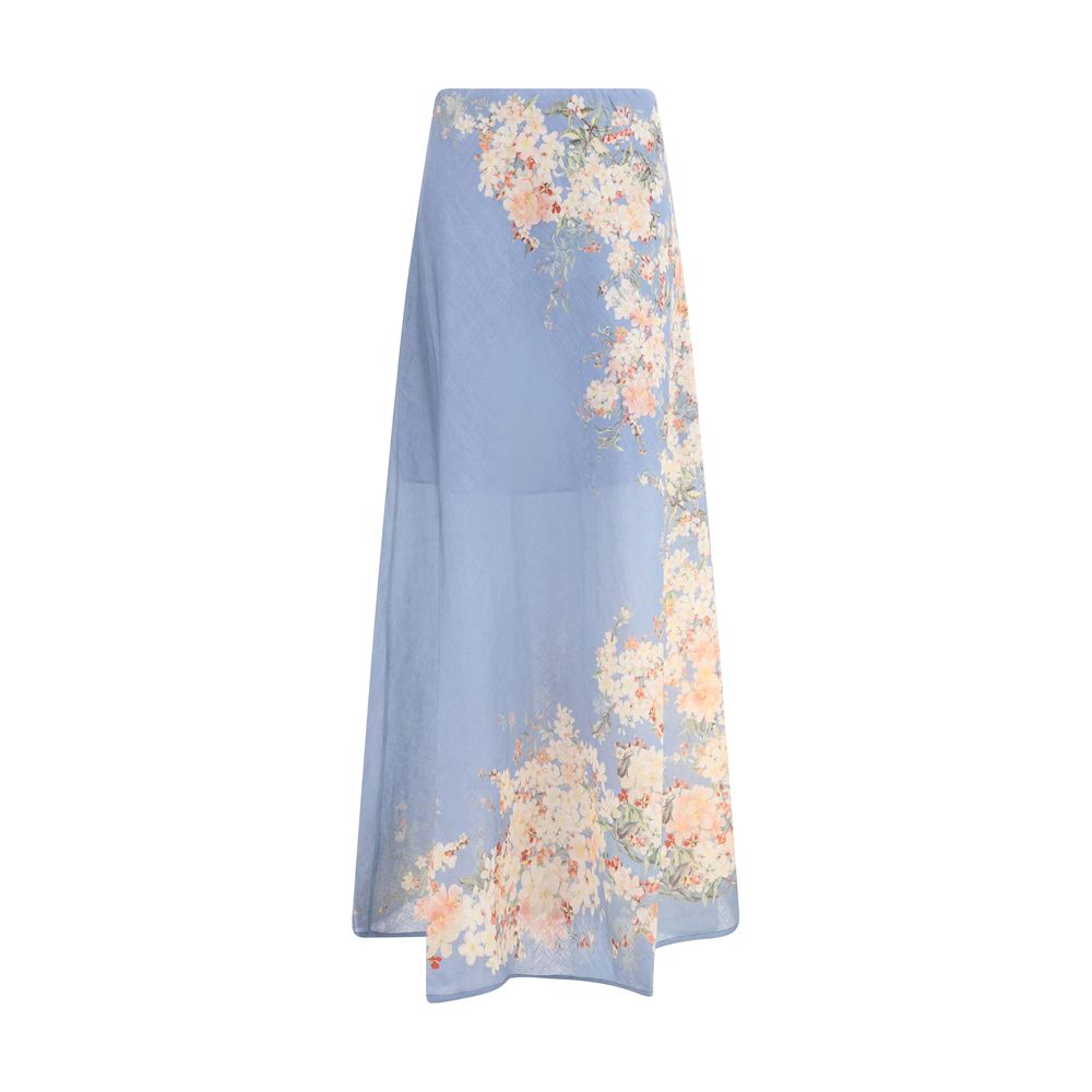 Zimmermann Cascadian Flared Skirt Glam Steals