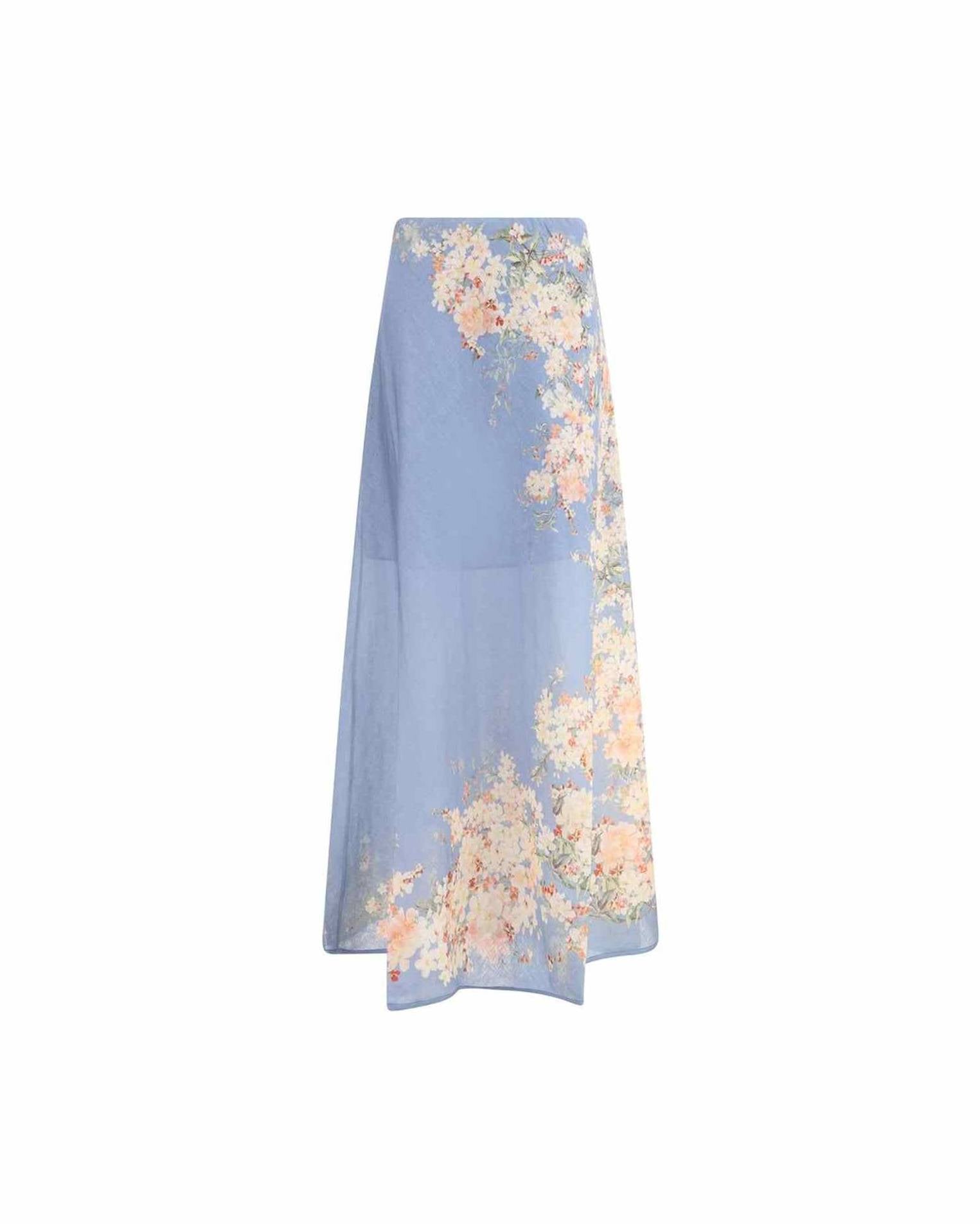 Zimmermann Cascadian Flared Skirt Glam Steals