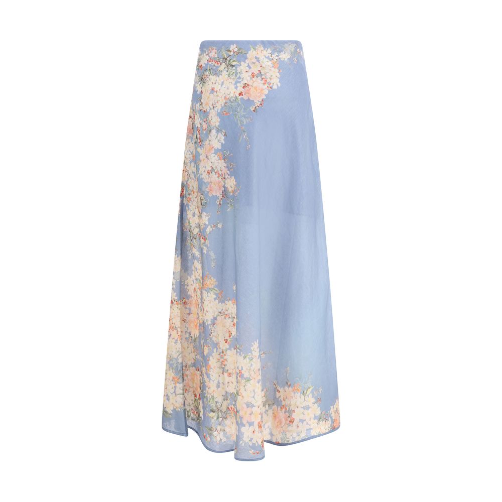 Zimmermann Cascadian Flared Skirt Glam Steals