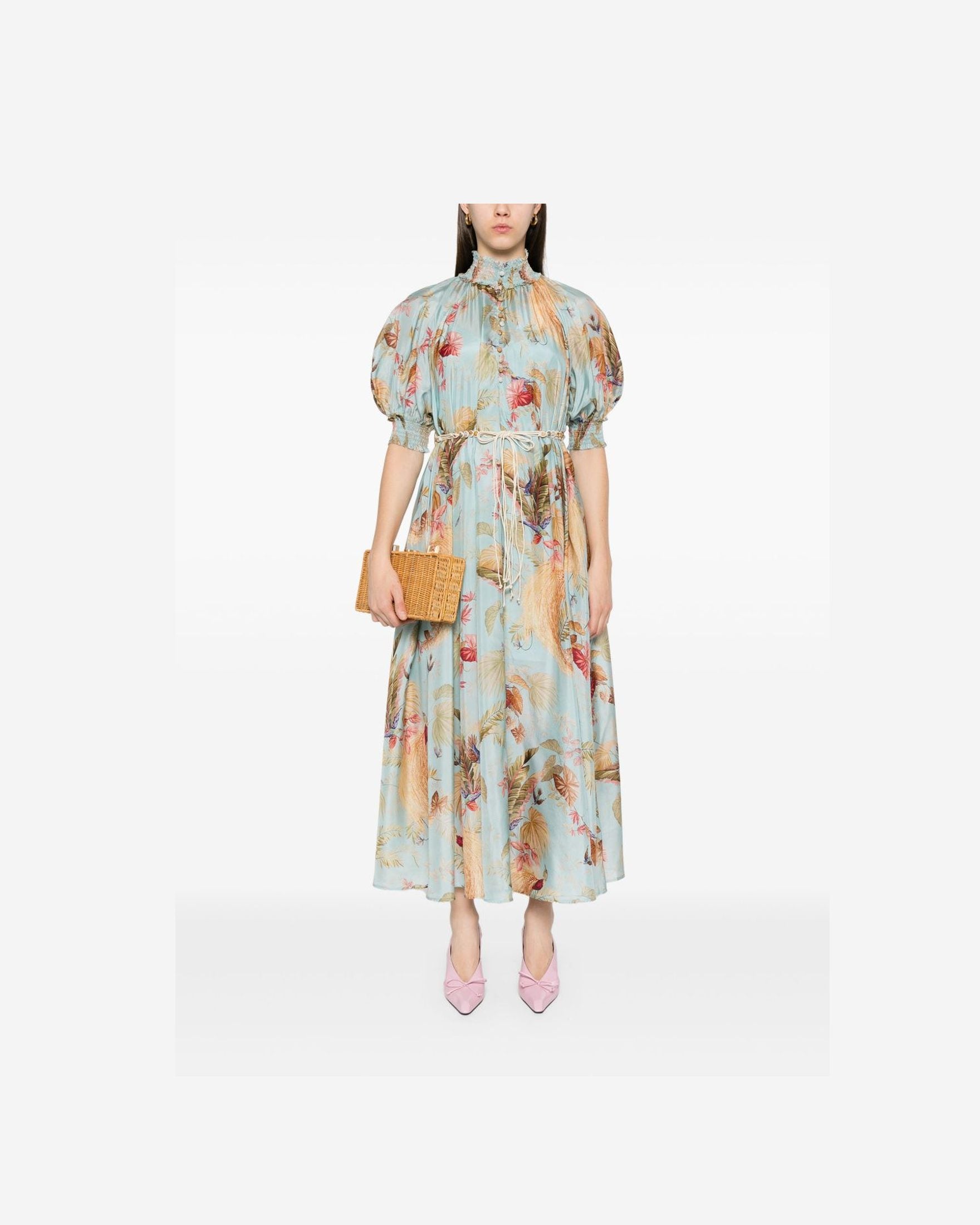 Zimmermann Clear Blue Dress Glam Steals