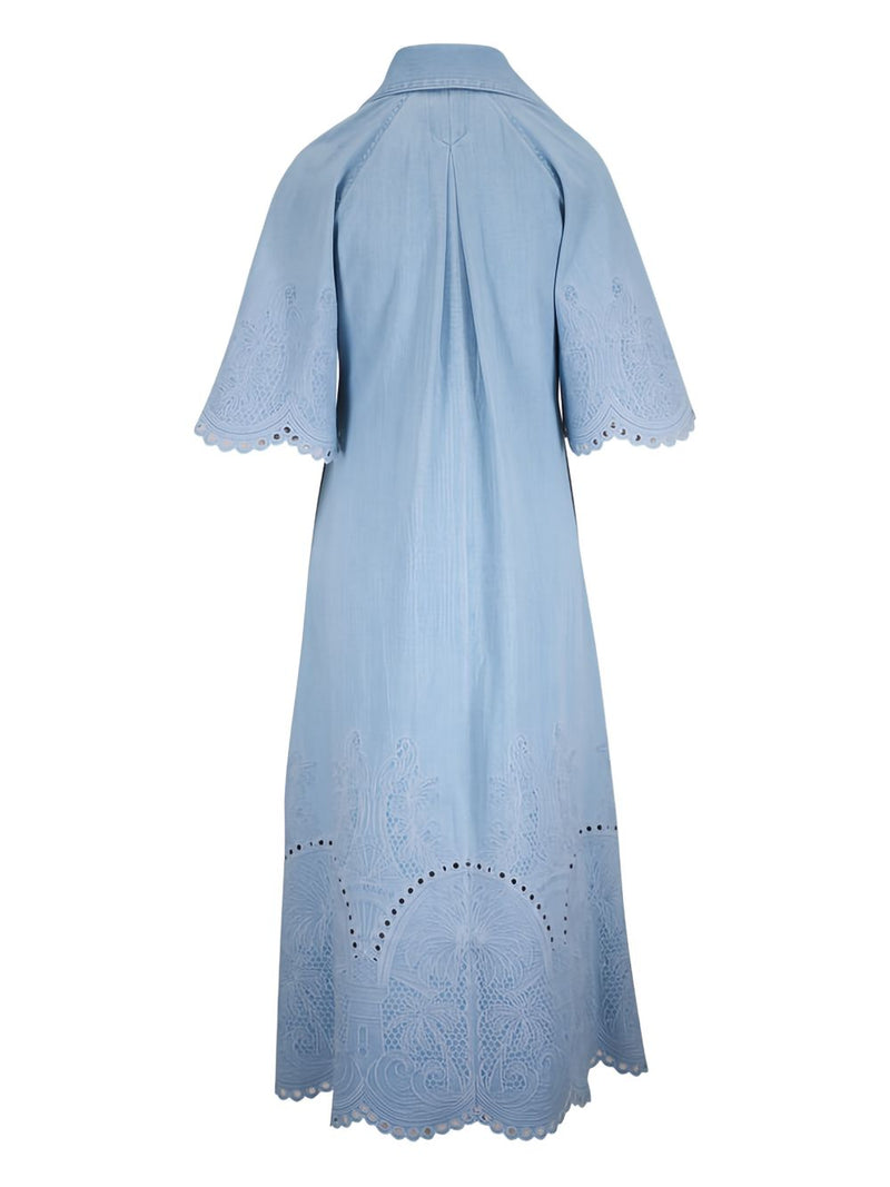Zimmermann Clear Blue Dress